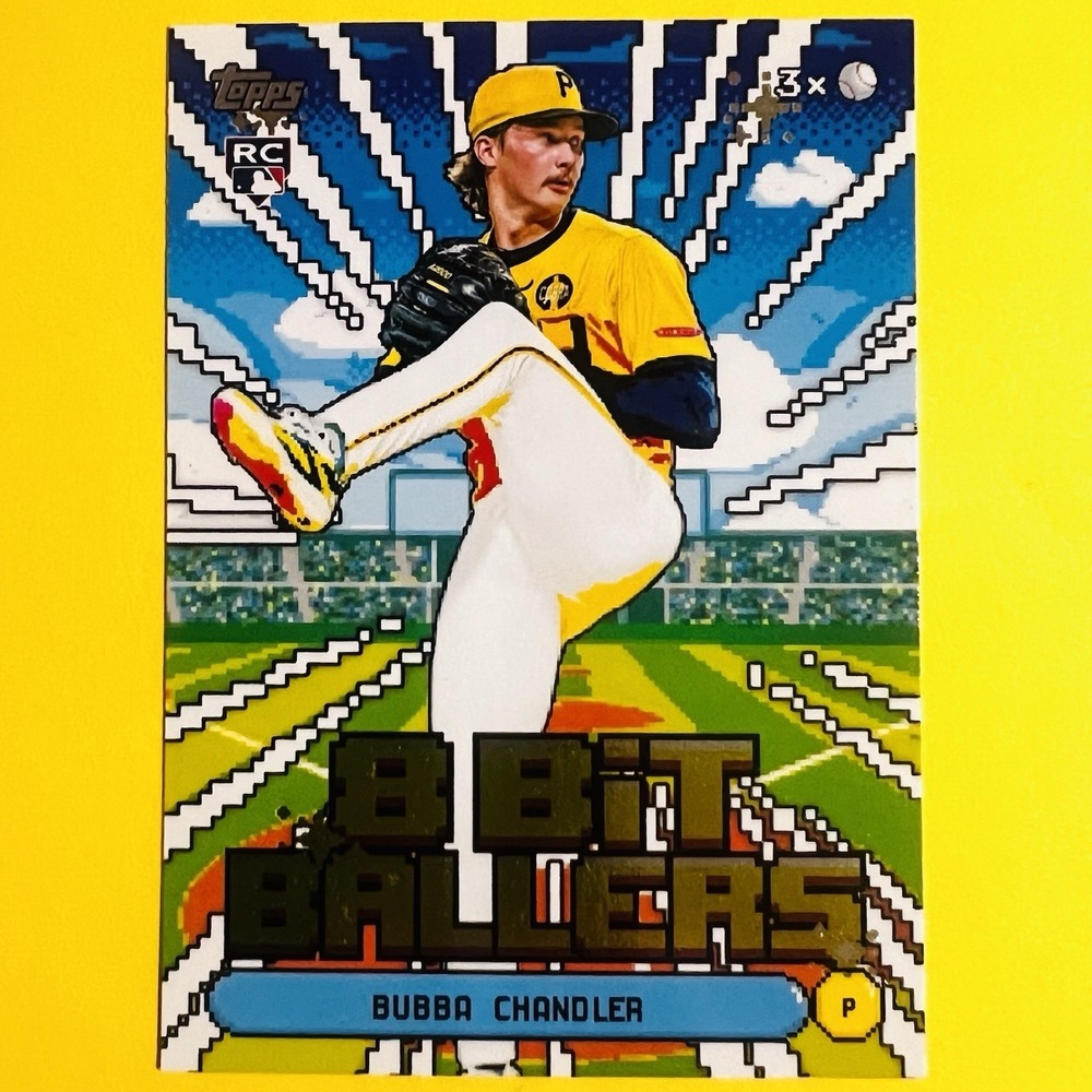 2026 Topps Series 1 Celebration Bubba Chandler 8-Bit Ballers RC 8B-22 Pirates